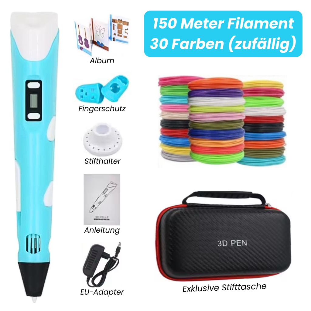 3D-Druckstift Komplett-Set