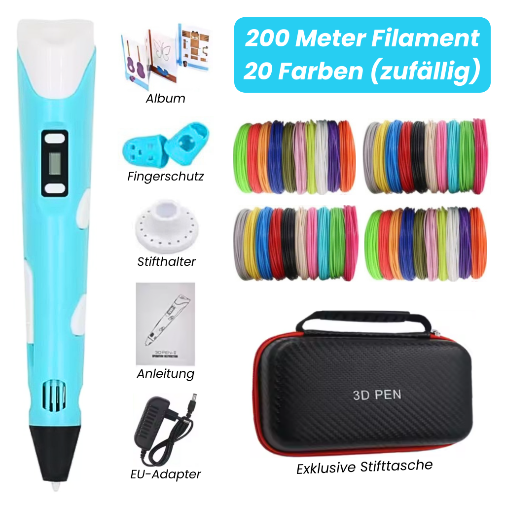 3D-Druckstift Komplett-Set