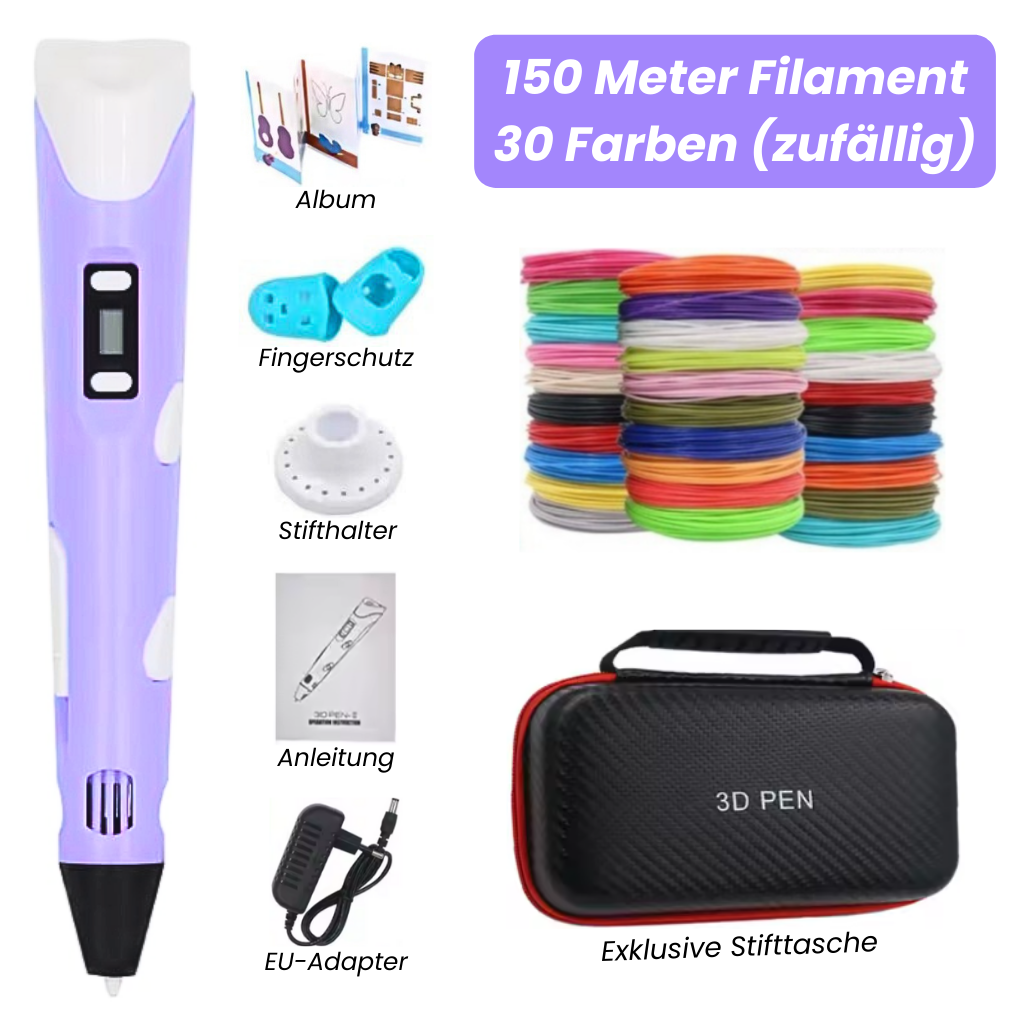 3D-Druckstift Komplett-Set