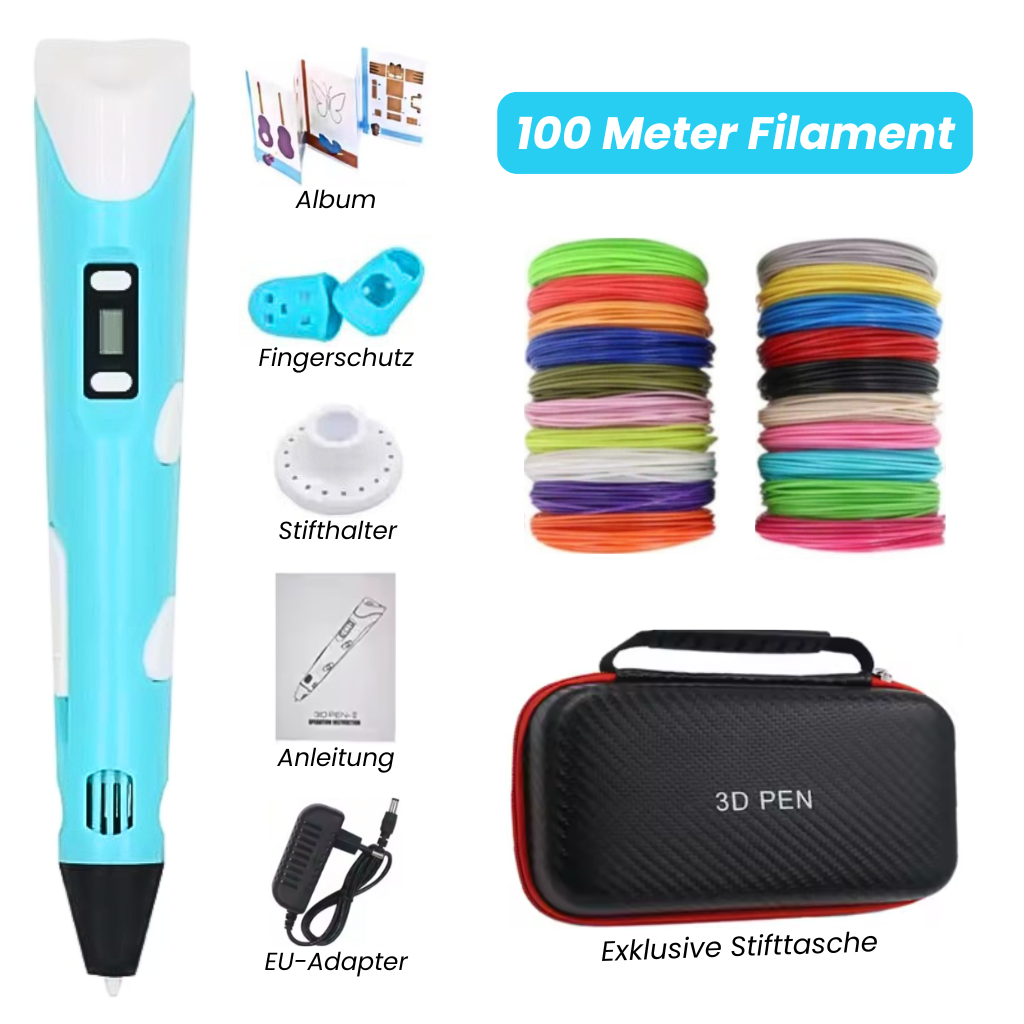 3D-Druckstift Komplett-Set