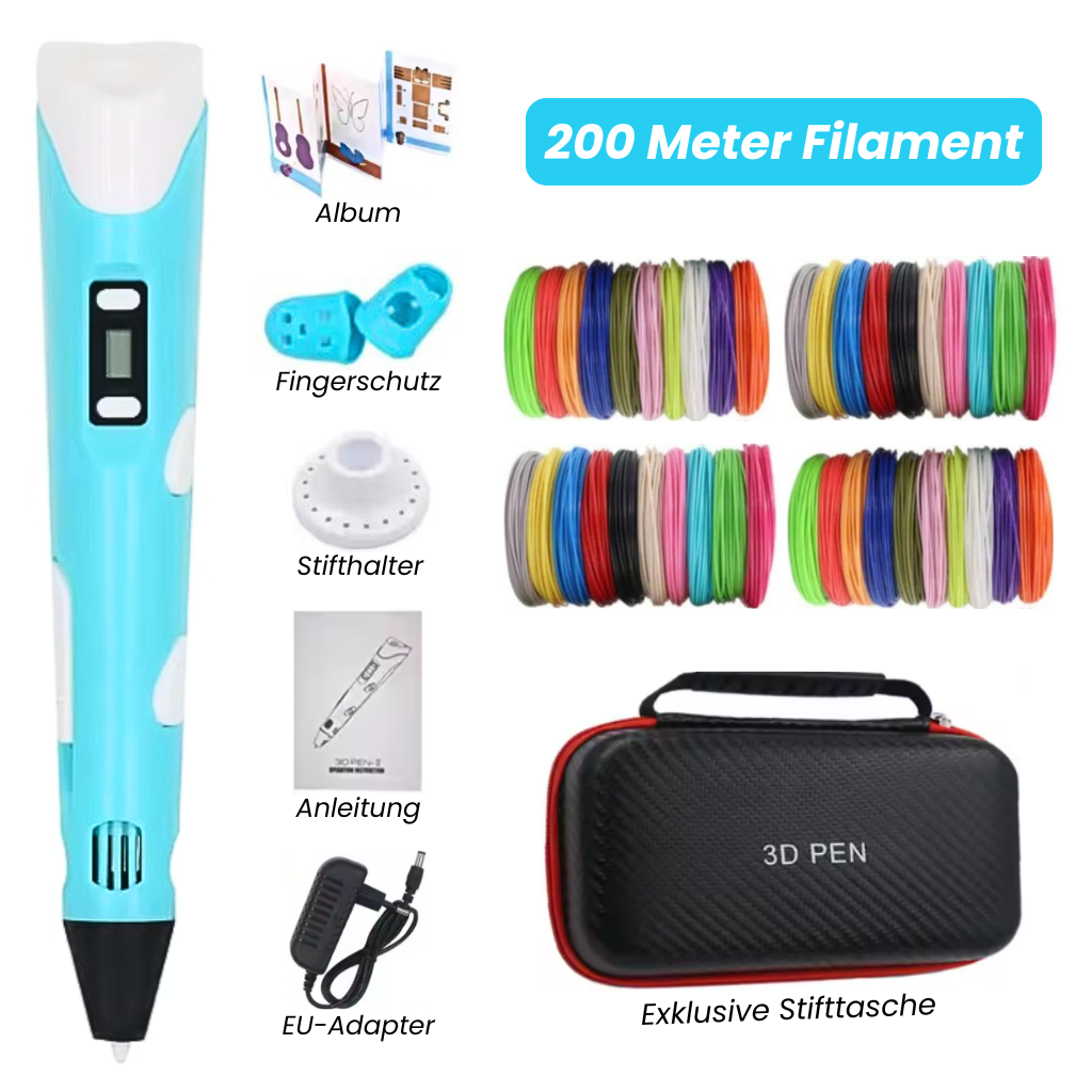 3D-Druckstift Komplett-Set