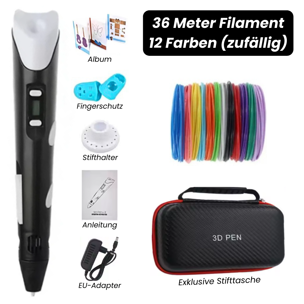 3D-Druckstift Komplett-Set