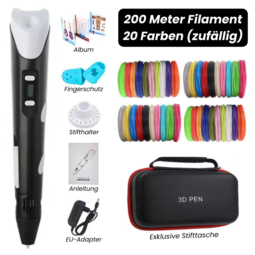 3D-Druckstift Komplett-Set