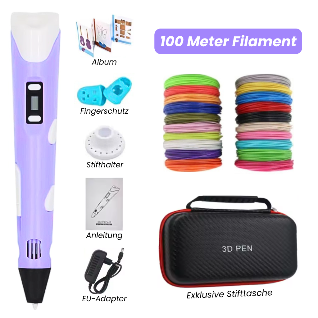 3D-Druckstift Komplett-Set
