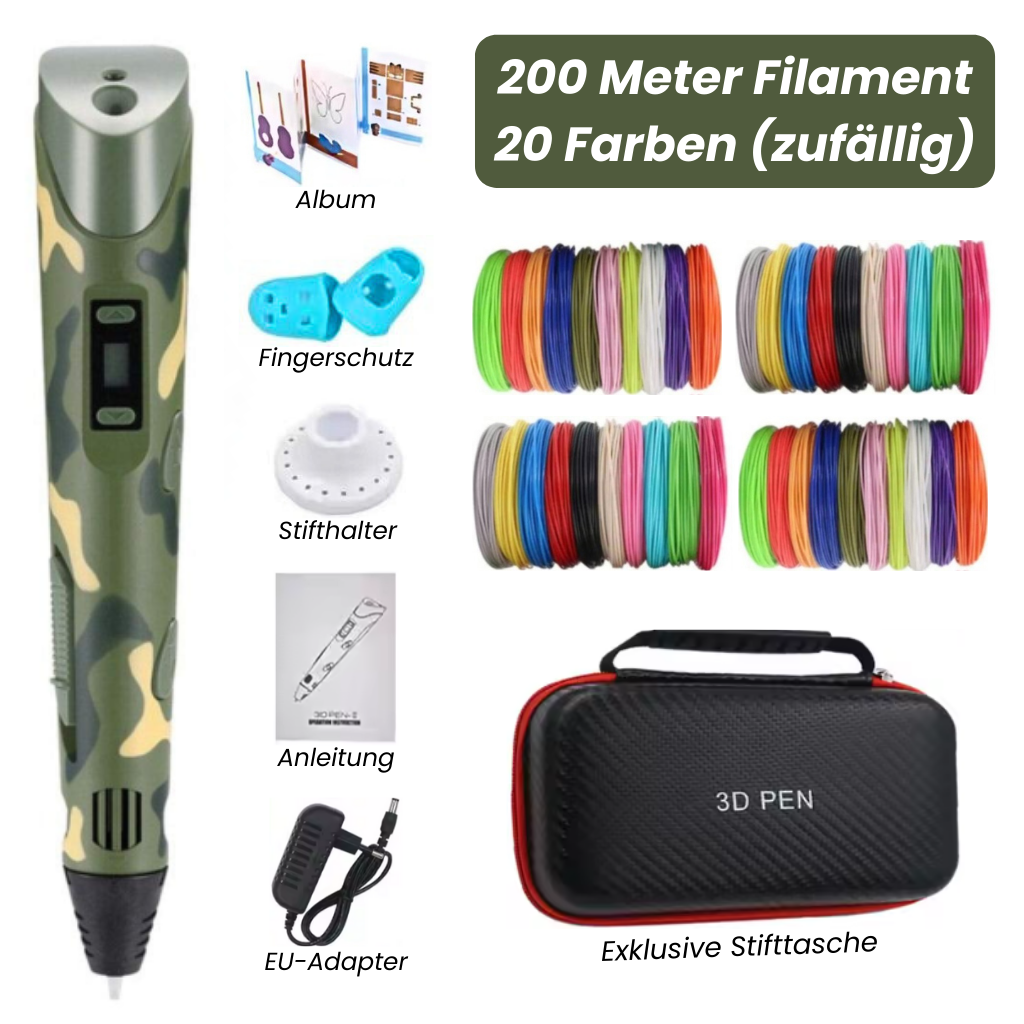 3D-Druckstift Komplett-Set