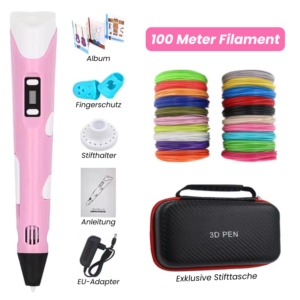 3D-Druckstift Komplett-Set