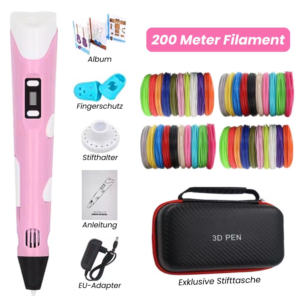 3D-Druckstift Komplett-Set